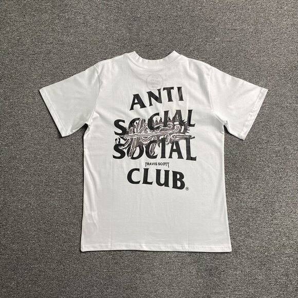 Anti Social Social Club X Travis Scott White T Shirt